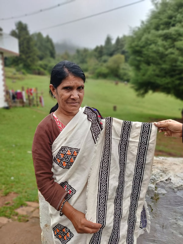 A slow fashion label celebrates the embroidery of the Toda tribe of The Nilgiris