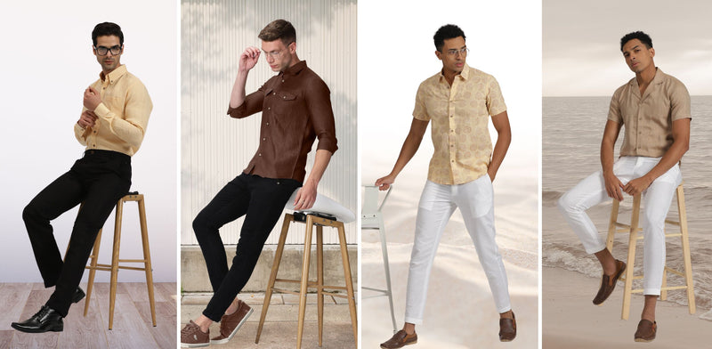 how to style linen pants