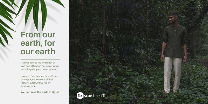 Linen Trail: Sustainable Fashion for a Better Planet - From Pure Linen to Biodegradable Packaging