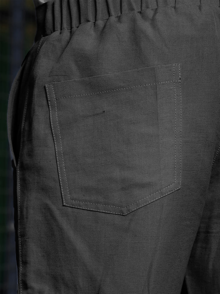 Ezy 2in1 Linen Joggers - Black