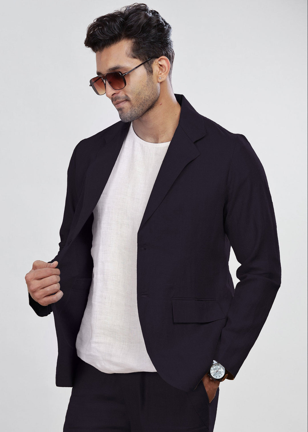 white jacket men outfit