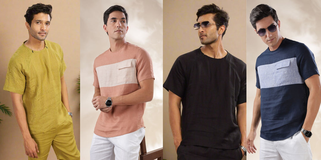 Welcome To The World Of Colours And Prints - Our Latest Collection of Linen T-Shirts Is Here