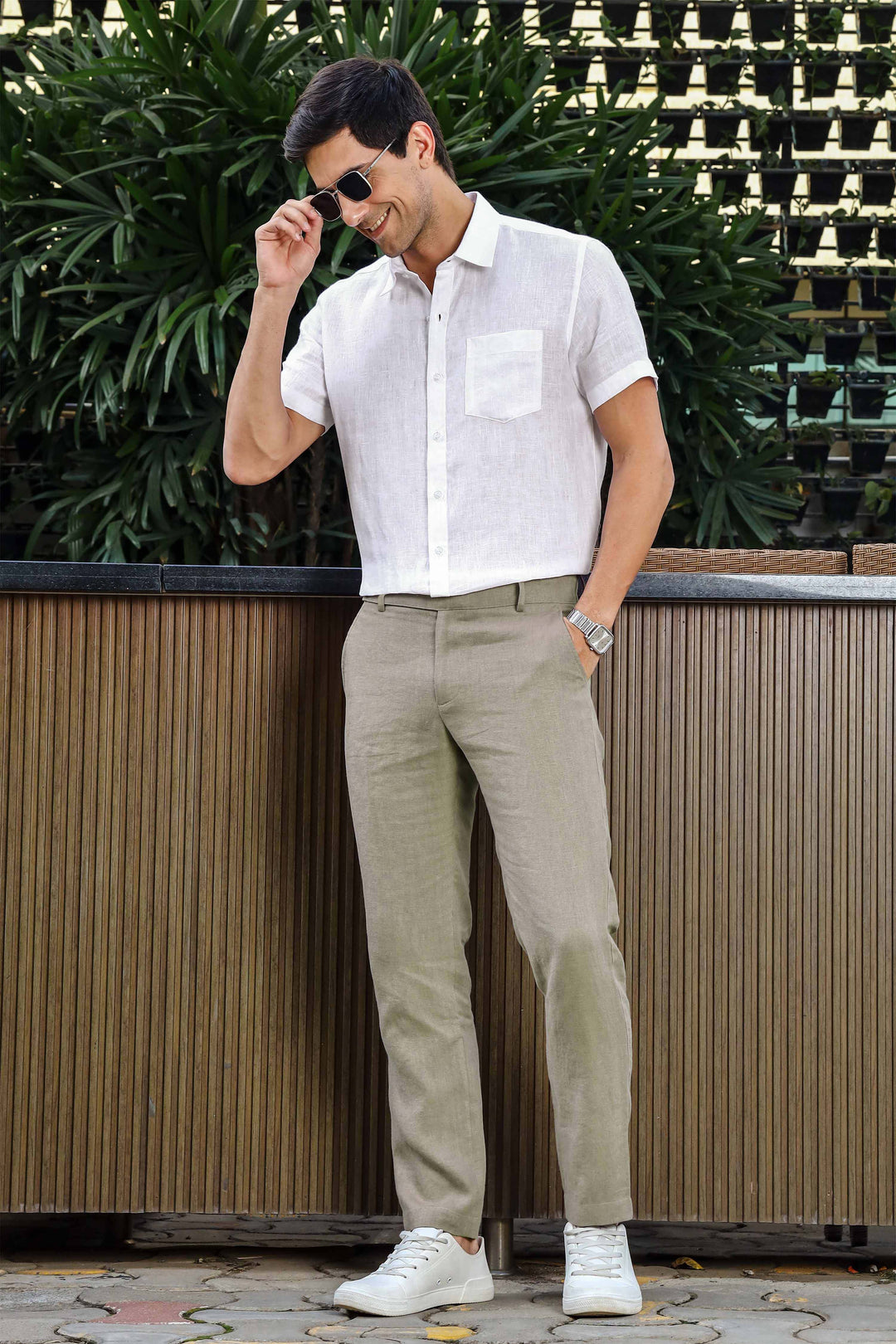 how to style wide leg pants