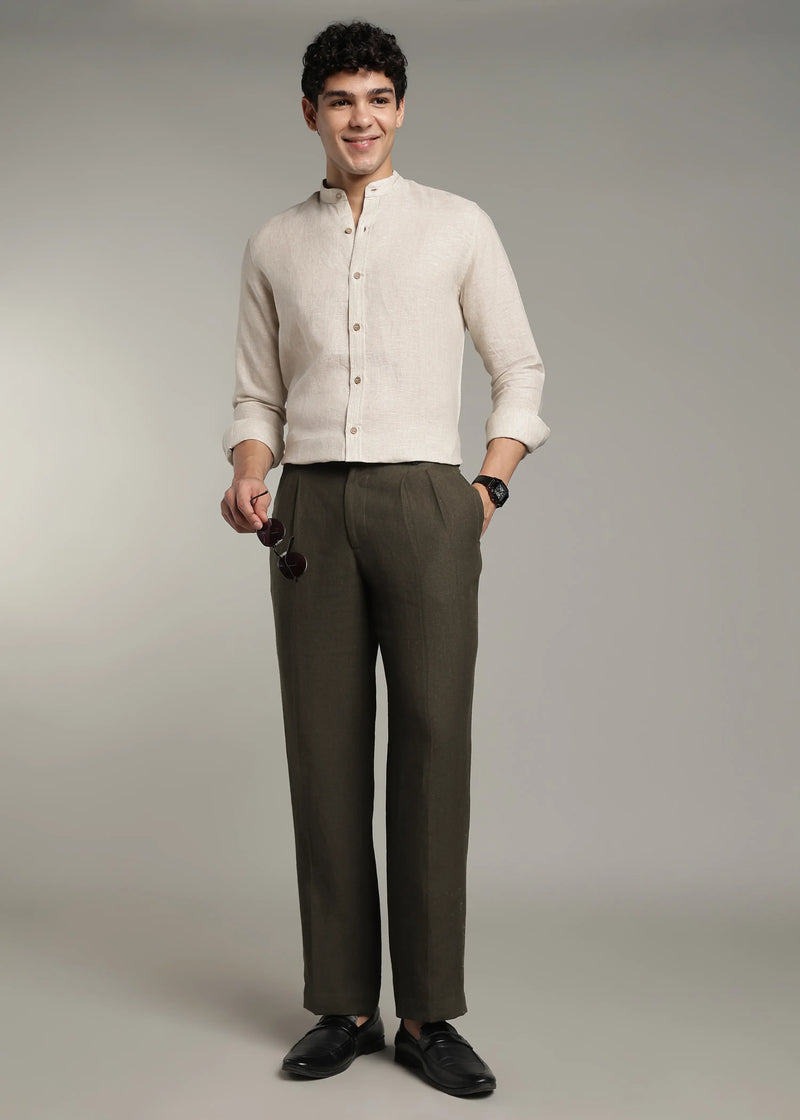 Best Formal Shirt Pant Combination for Men – The Linen Trail Way