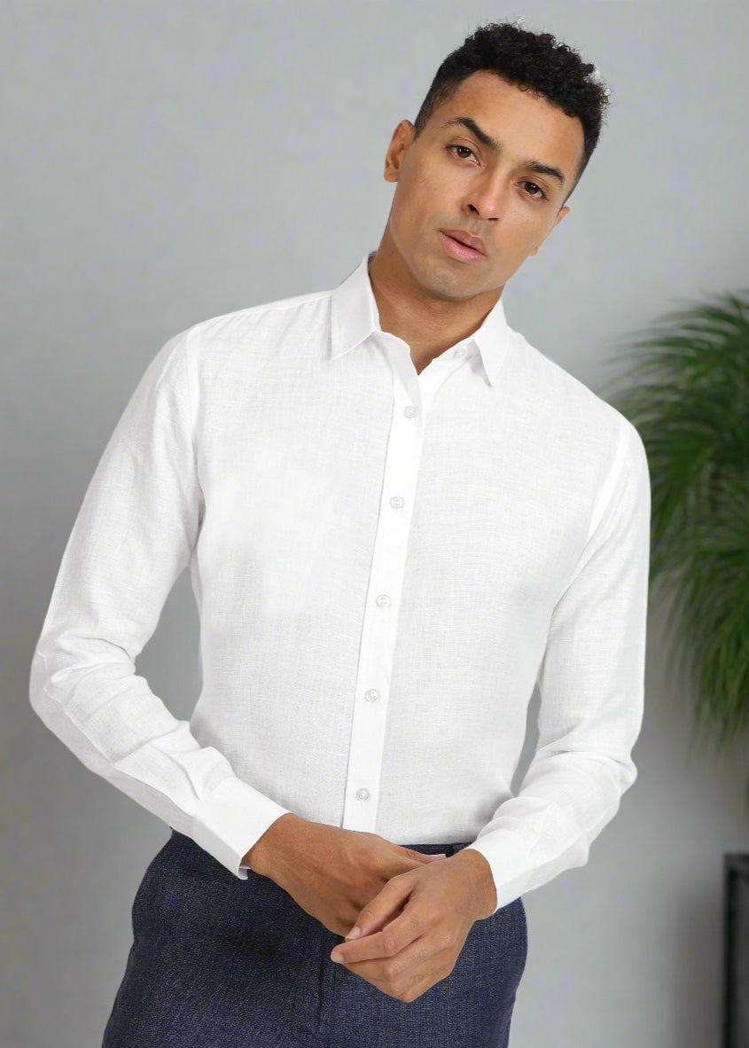 how to style a white shirt