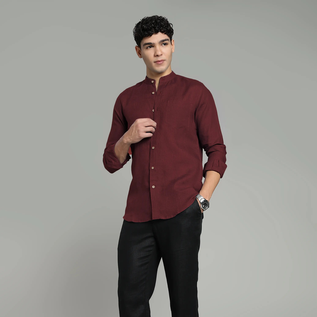What Color Pants to Wear With Maroon Shirt: Timeless Linen Styling Ideas for Men