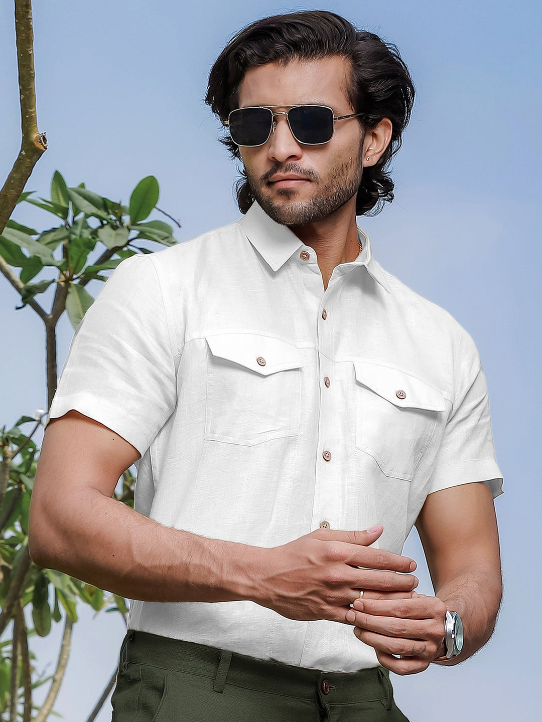 what to wear inside white shirt