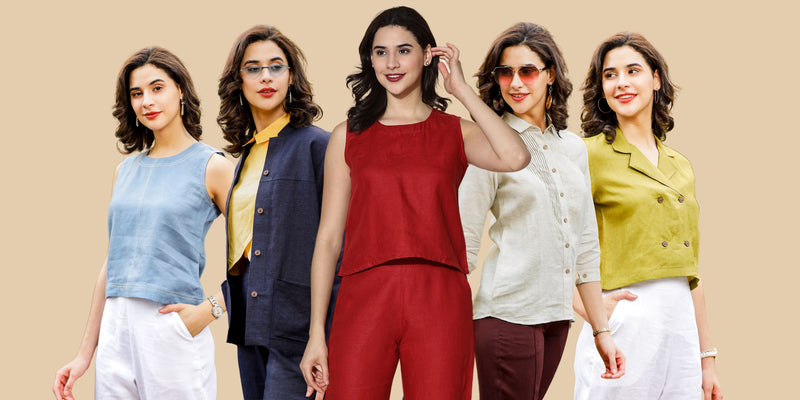 Presenting our brand-new women's linen clothing range!