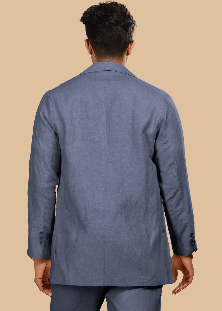 The Bond Suit Set - Dark Blue Grey