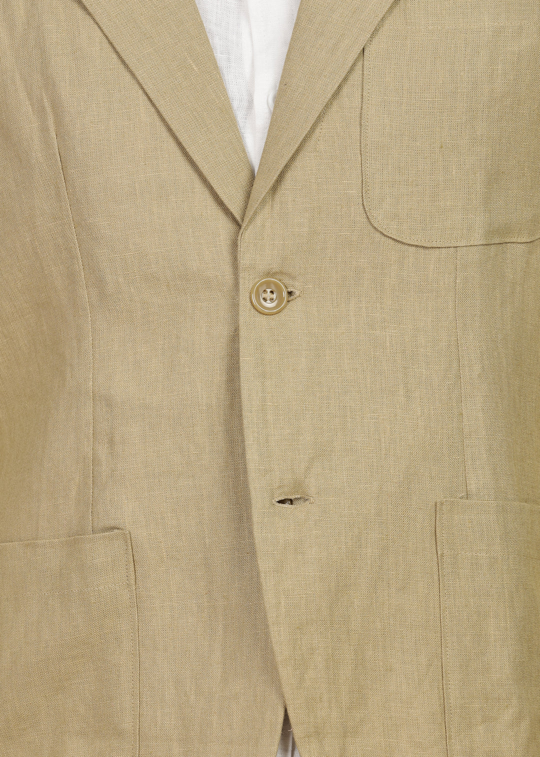 Bond - Classic Pure Linen Jacket - Sage Green