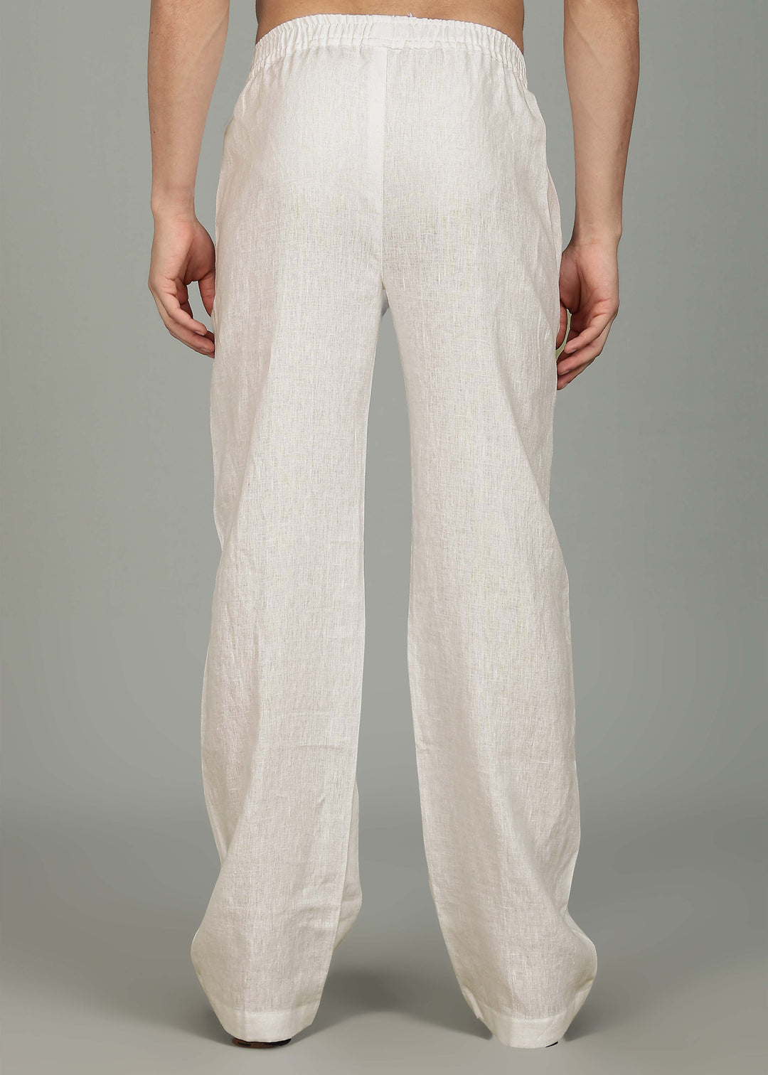 Roy -  Pure Linen Kurta Pants - Ecru