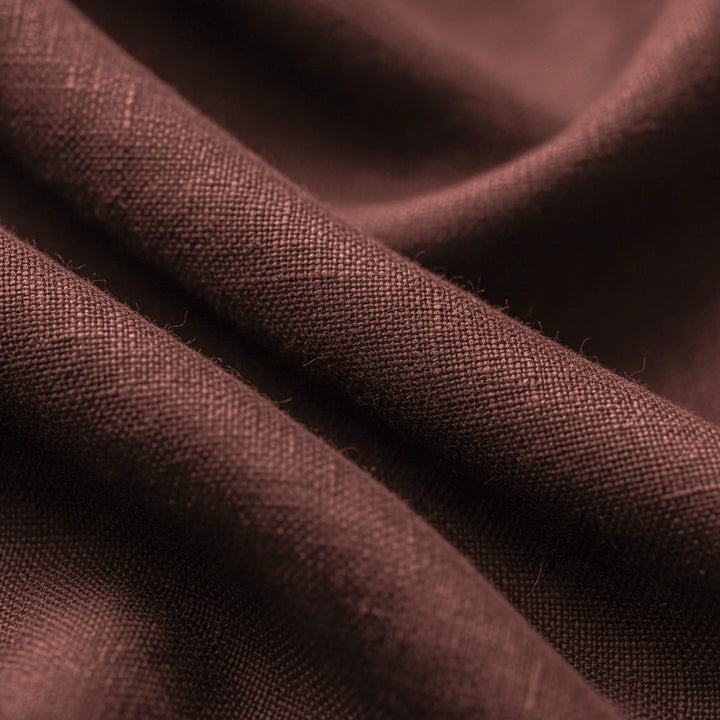 Amber Brown – 25 LEA Pure Linen Fabric