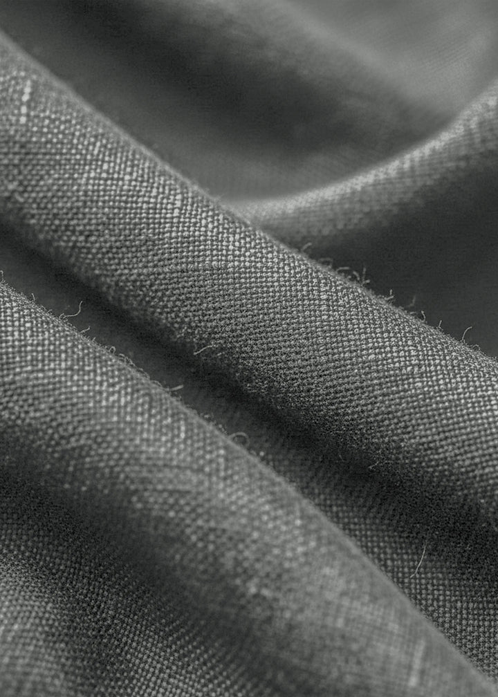 Ian Pure Linen Trousers - Ash Grey