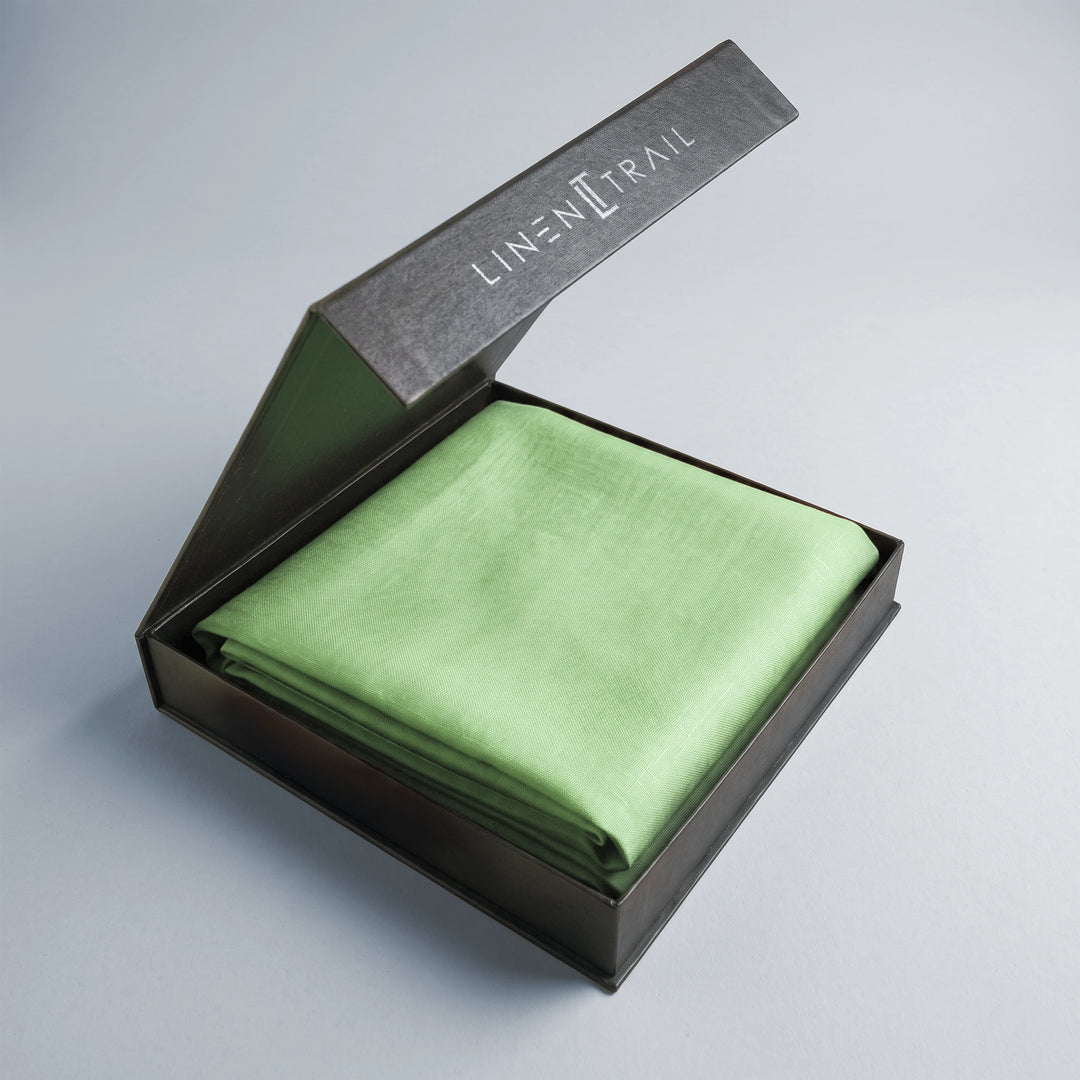 Light Green – 60 LEA Pure Linen Fabric