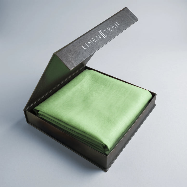Light Green – 60 LEA Pure Linen Fabric