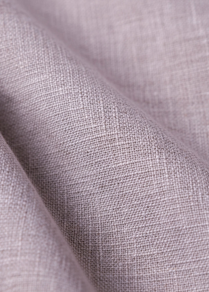 Jack - Pure Linen Polo T-Shirt - Cameo Pink