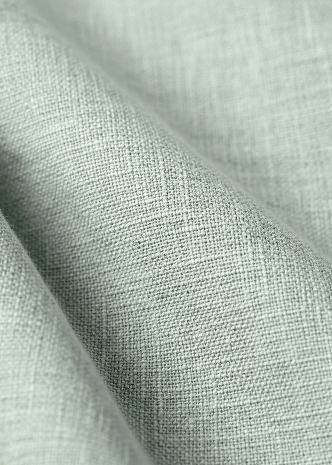 Dune - Cuban Collar Pure Linen Half Sleeve Shirt - Caribbean Green