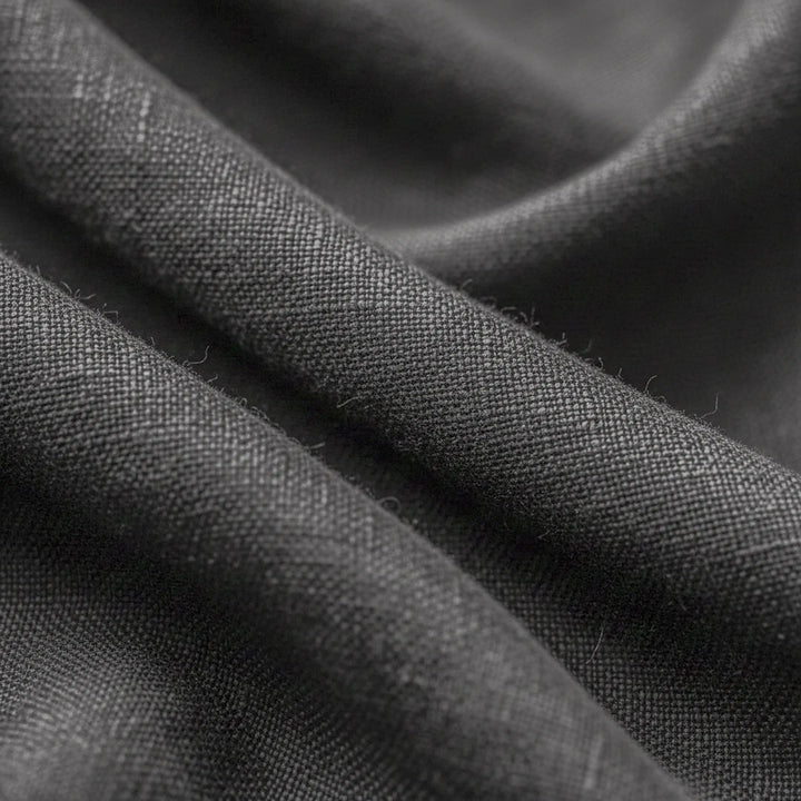 Charcoal Grey – 60 LEA Pure Linen Fabric