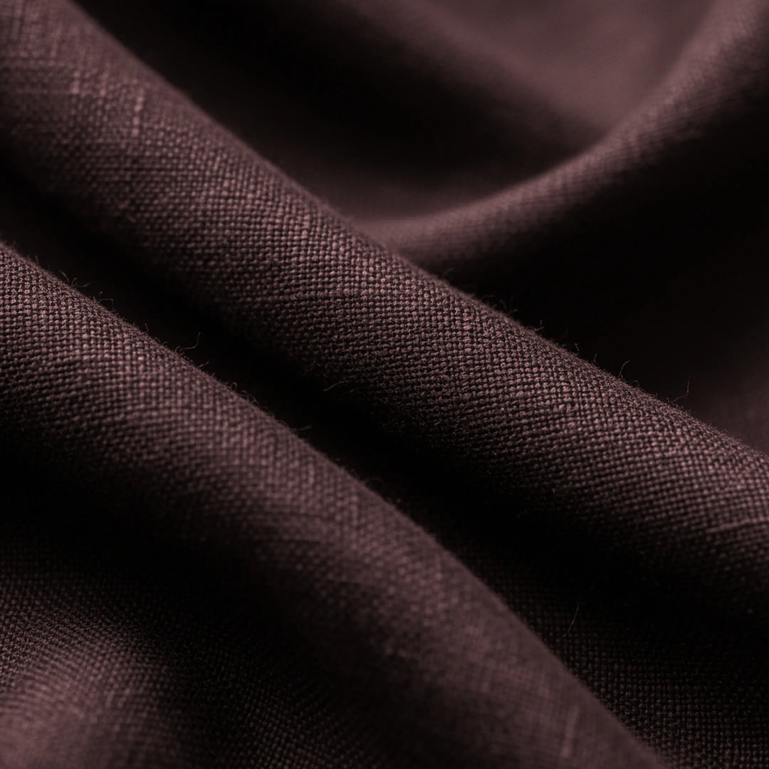 Cocoa Brown – 25 LEA Pure Linen Fabric