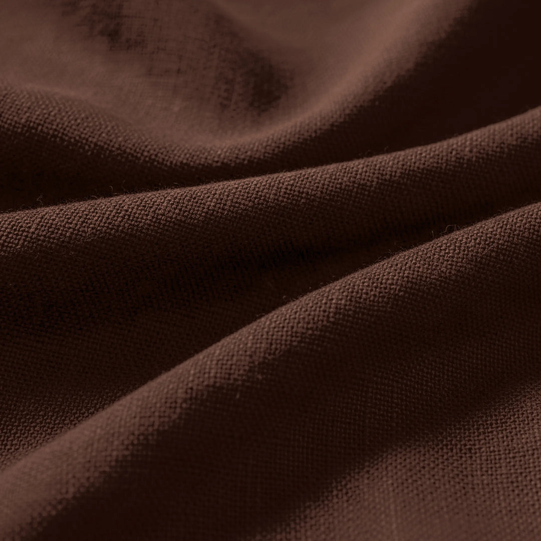 Coffee Brown – 60 LEA Pure Linen Fabric