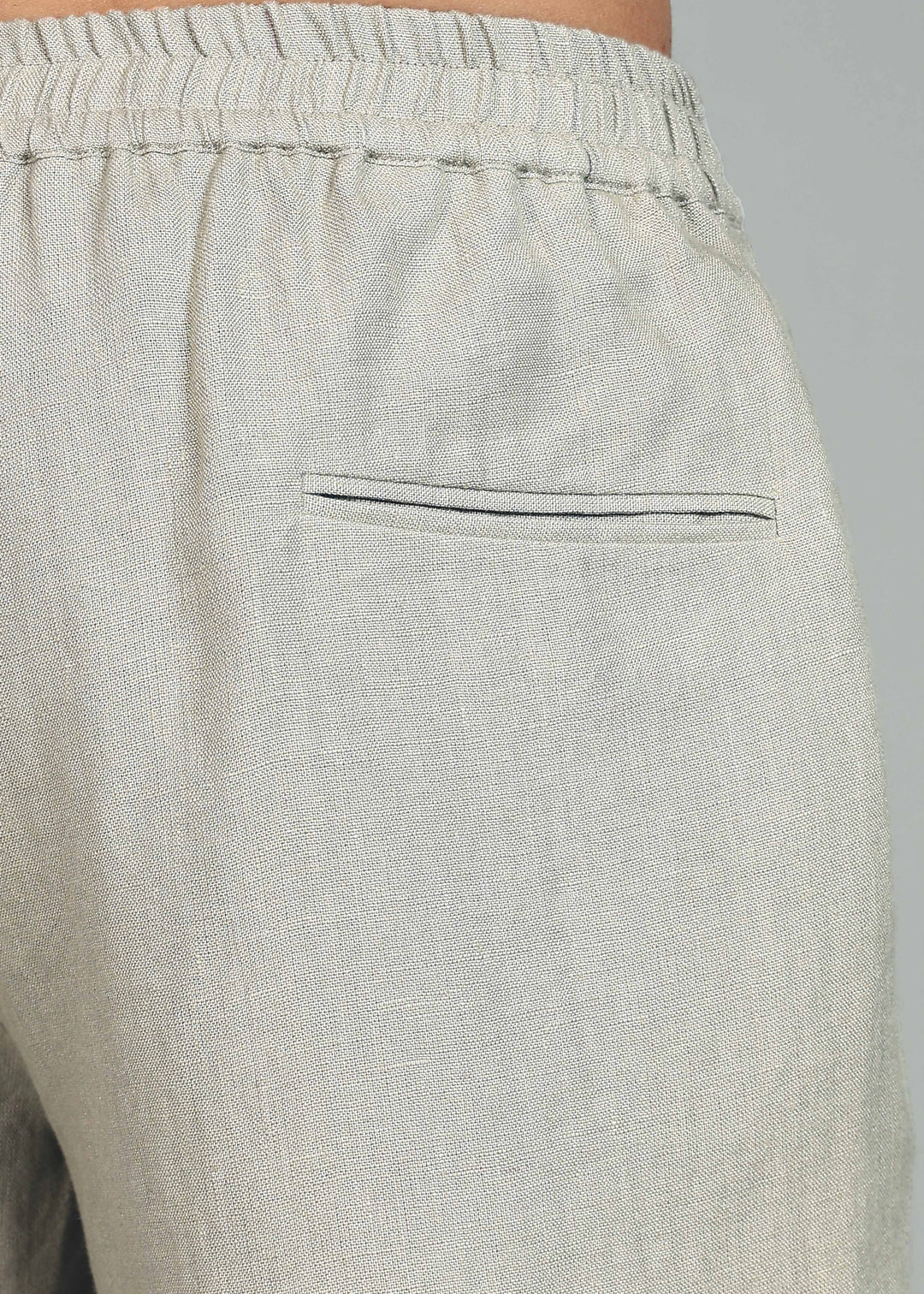 Cole Pure Linen T-Shirt with Ivo Pant Set - Powder Blue