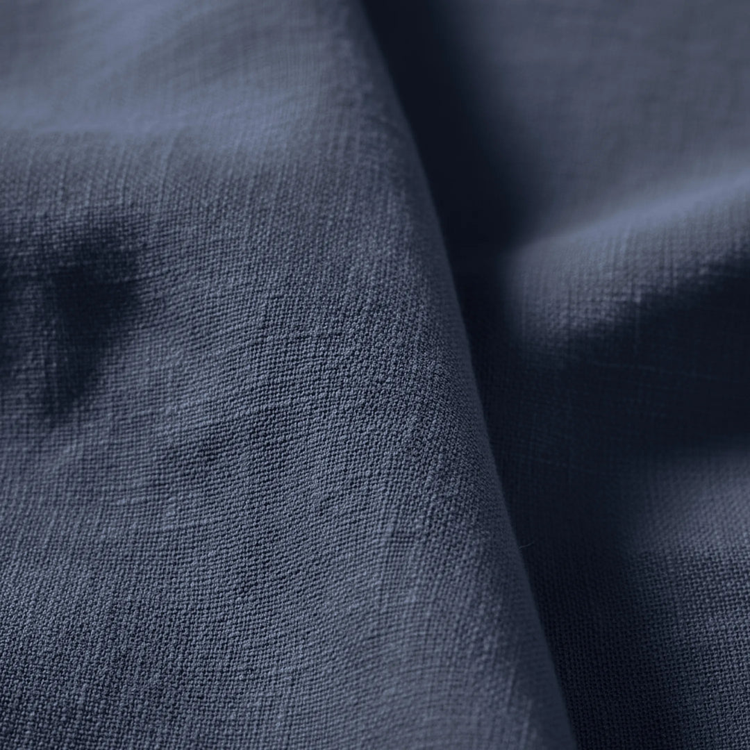 Dark Blue Grey – 25 LEA Pure Linen Fabric