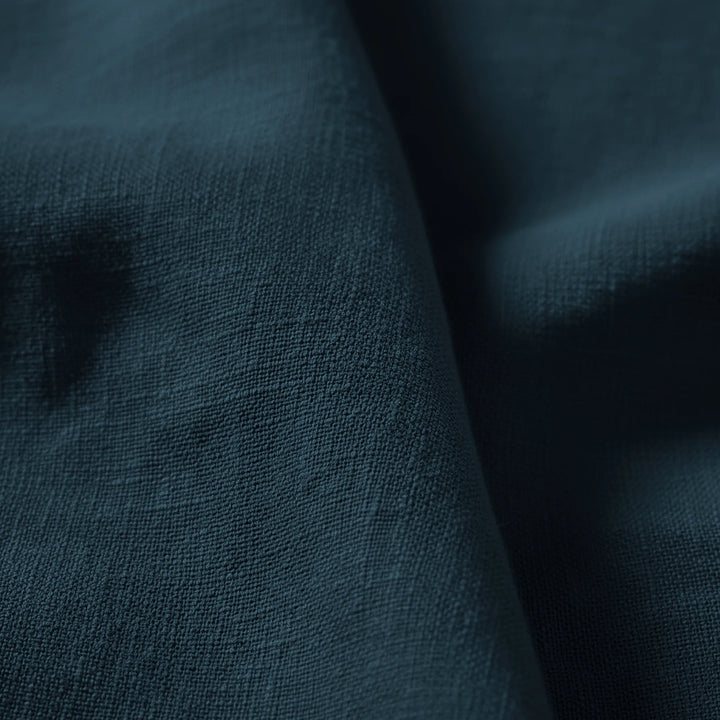 Deep Sea Blue – 25 LEA Pure Linen Fabric