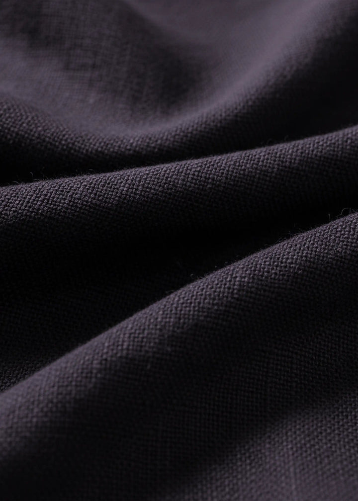 Wade - Deconstructed Pure Linen Jacket - Dusky Violet