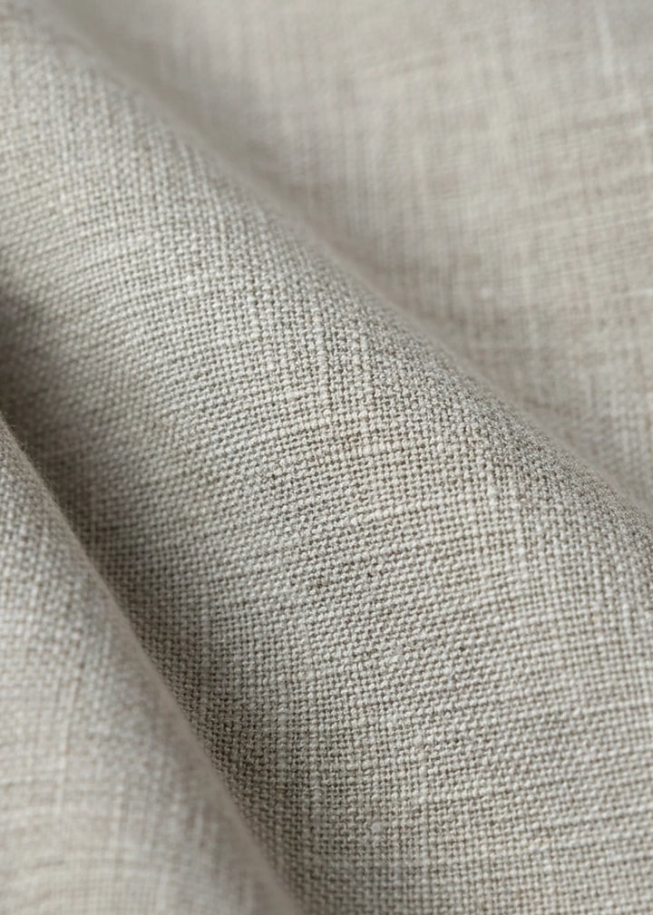 Leonard - Pure Linen Utility Shacket - Ecru
