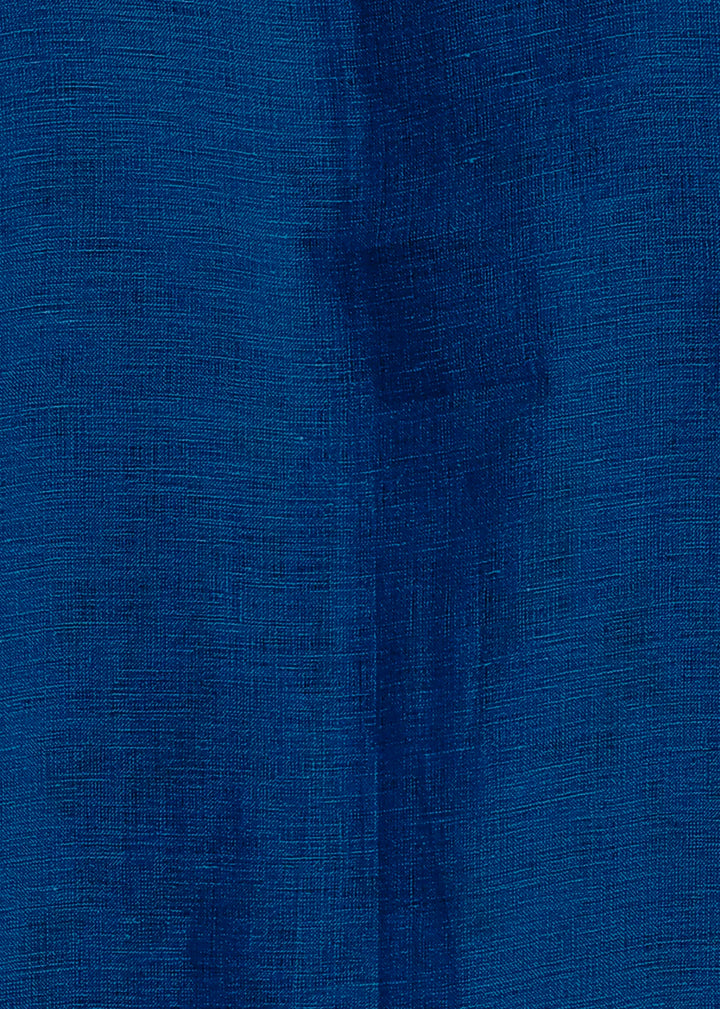 Oakley - Pure Linen Light Weight Overshirt  - Prussian Blue