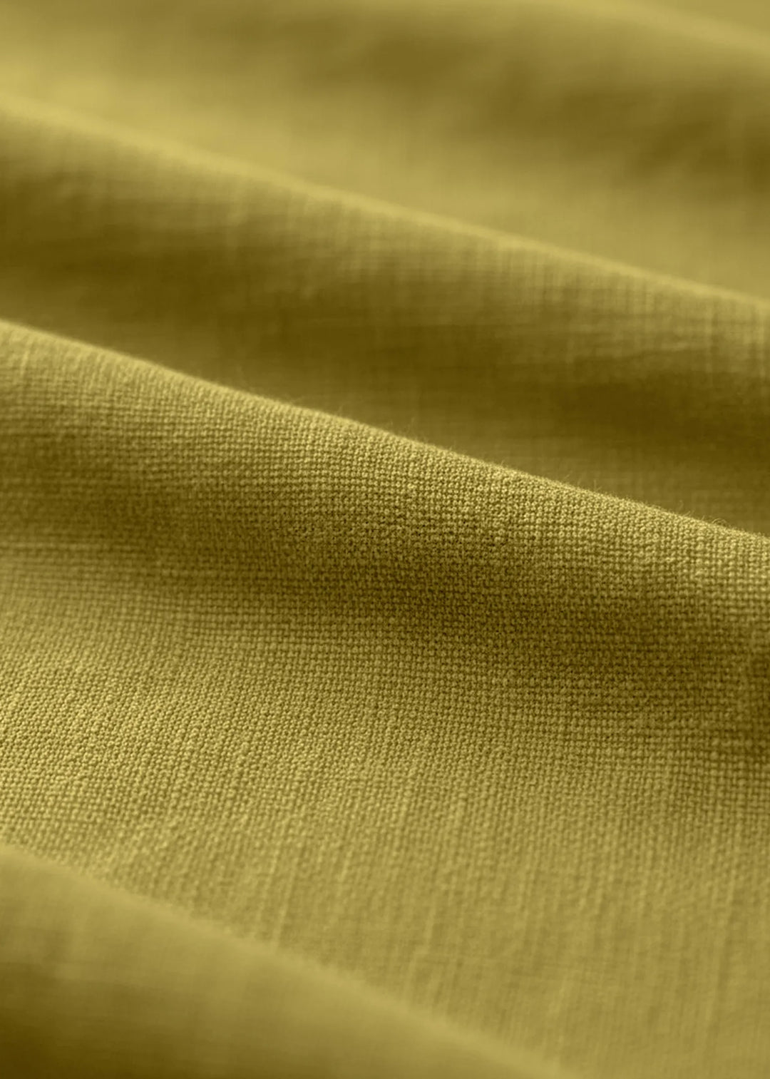 Samir - Pure Linen Full Sleeve Short Kurta Shirt with Cuff - Sap Green