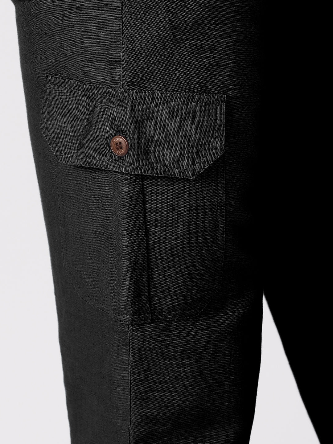 Black Linen Jacket & Jogger Co-Ord Set