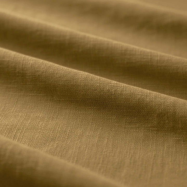 Golden Olive Green – 60 LEA Pure Linen Fabric