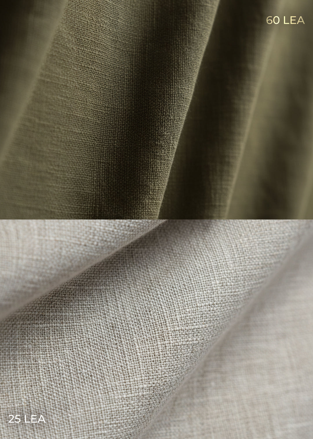 Moss Linen Set - Harvey Full Sleeve Shirt Moss Green and Breeze Ecru Trousers
