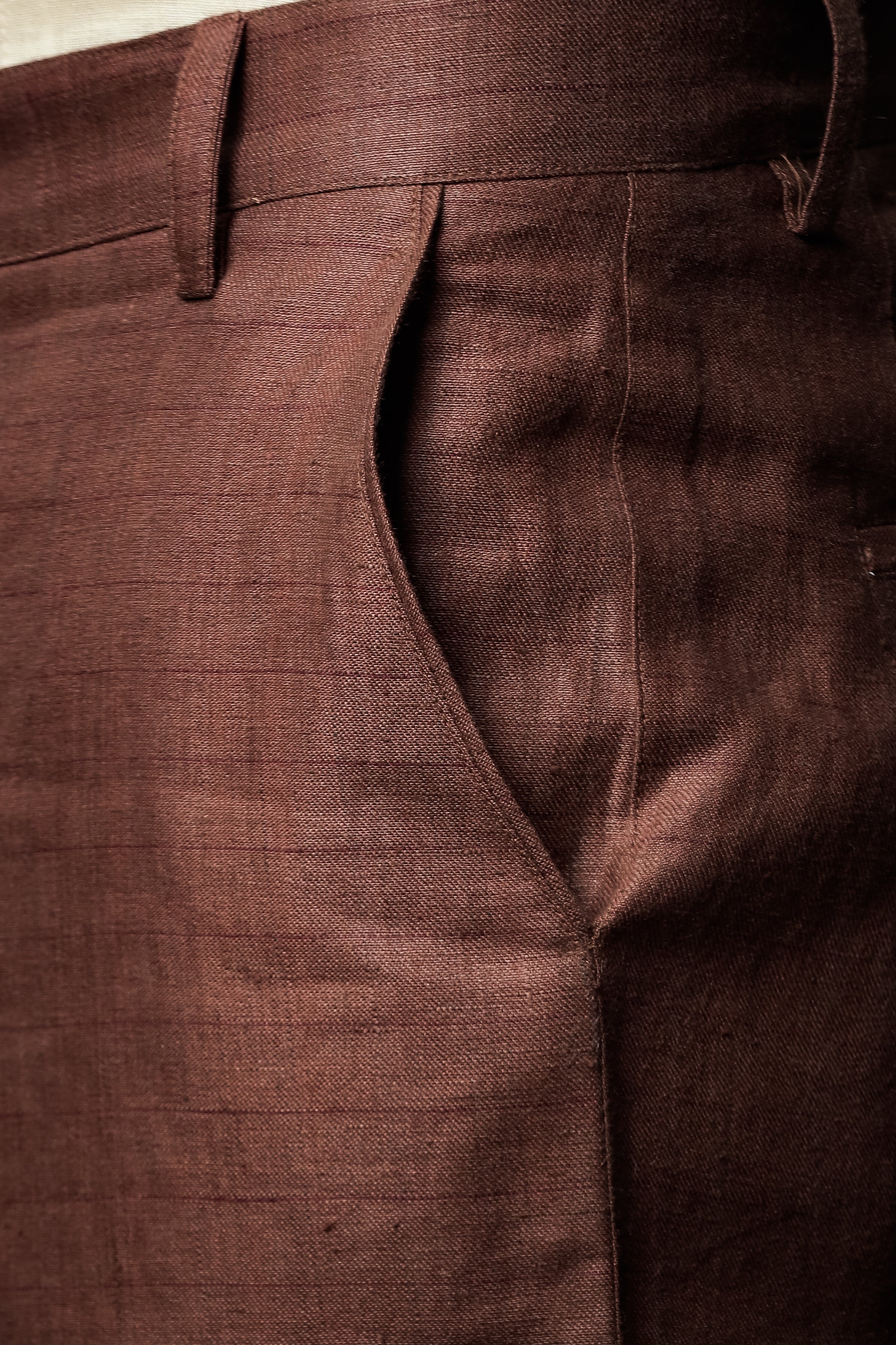 Light Brown Linen Set – Maleve Official