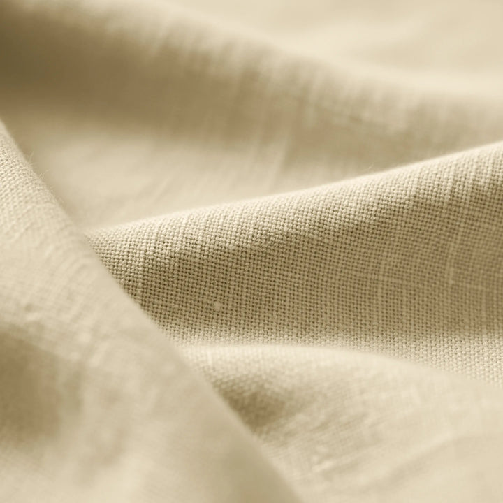 Oyster Yellow – 60 LEA Pure Linen Fabric