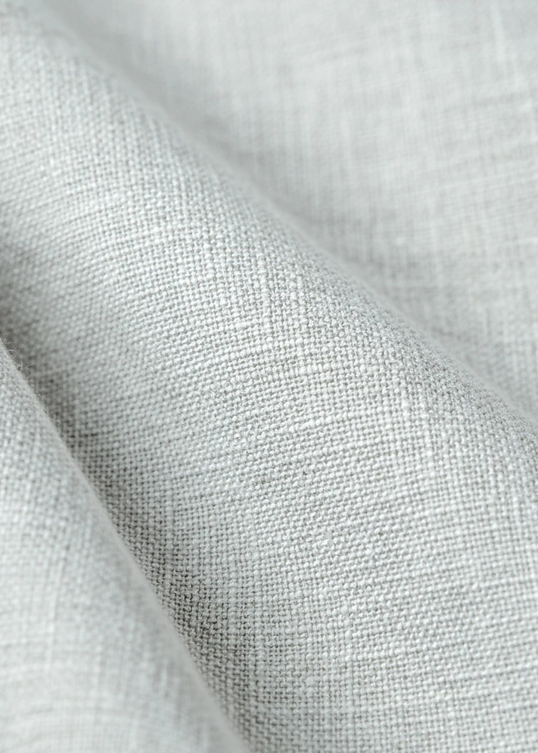 Lume - Pure Linen Relaxed Fit Pleated Trousers - Powder Blue