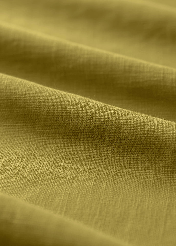 Mae - Pure Linen Sleeveless Women's Co-ord Set - Sap Green