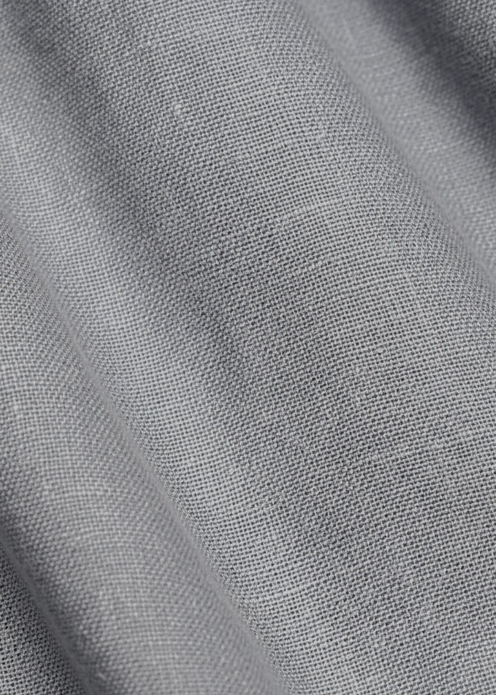 Noel Pure Linen T-Shirt & Shorts Co-Ord Set | Slate Grey