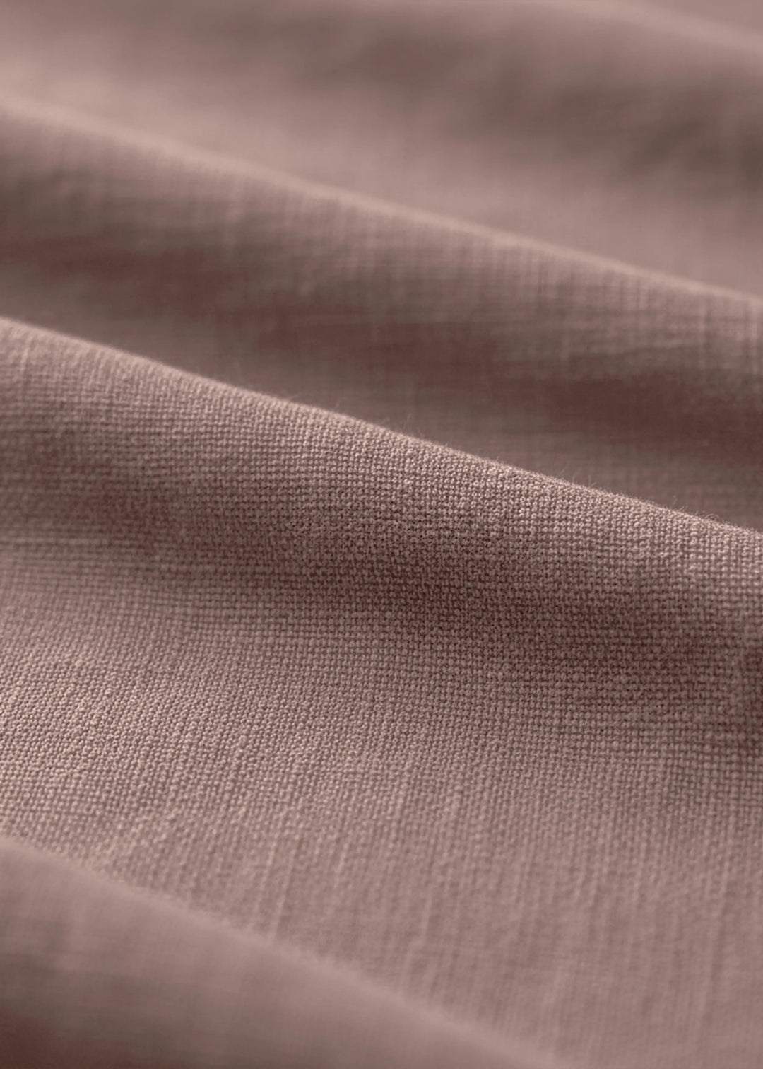 Ted - Pure Linen Long Sleeve Shirt - Toasted Brown