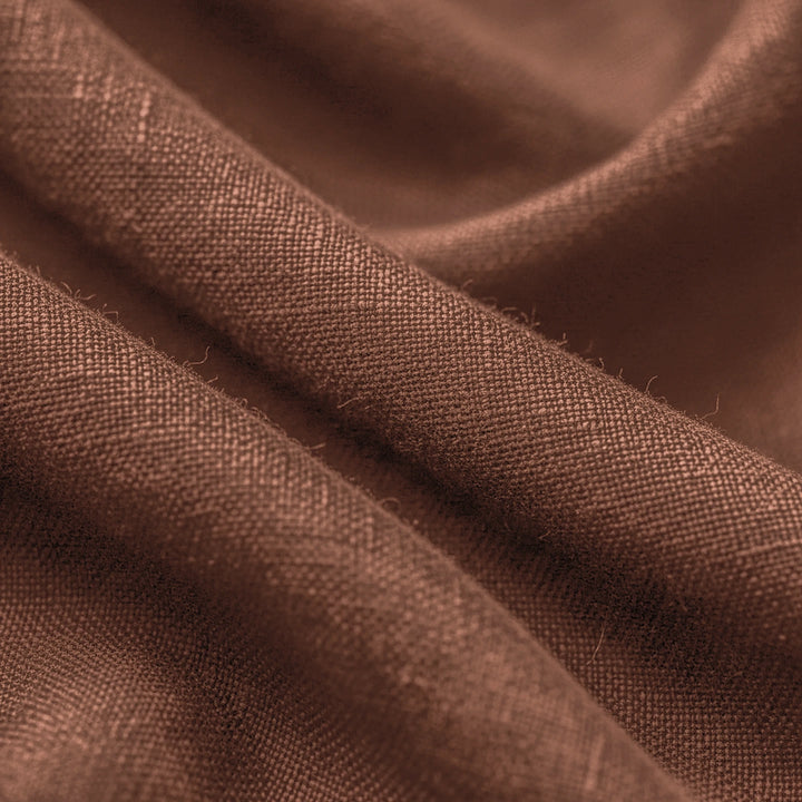 Walnut Brown – 25 LEA Pure Linen Fabric