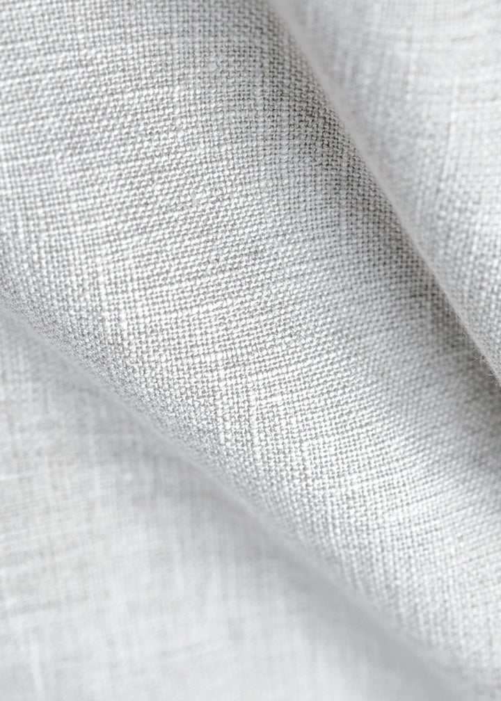 Thomas - Pure Linen Double Pocket Full Sleeve Shirt - White