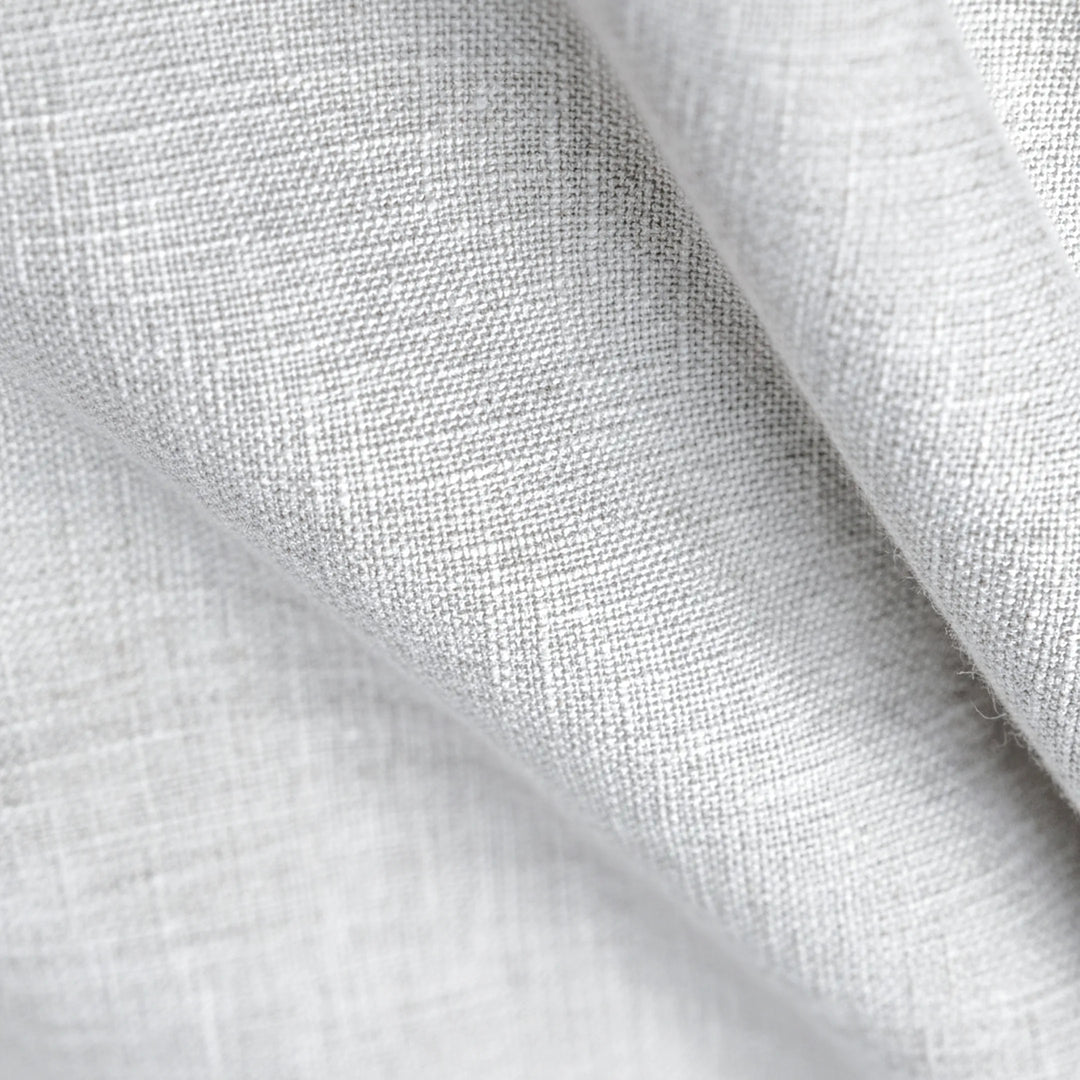 White – 25 LEA Pure Linen Fabric