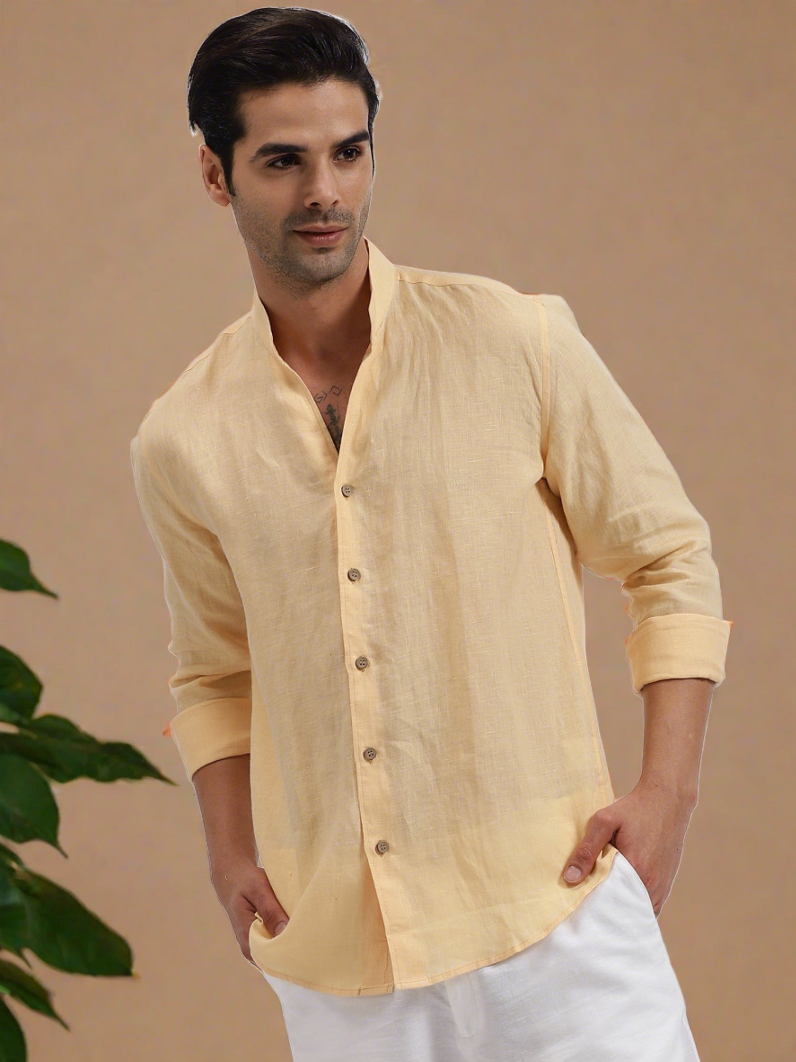 Buy Ethnic Shirts Online, Color Shirts Online in India – ministerwhite.com