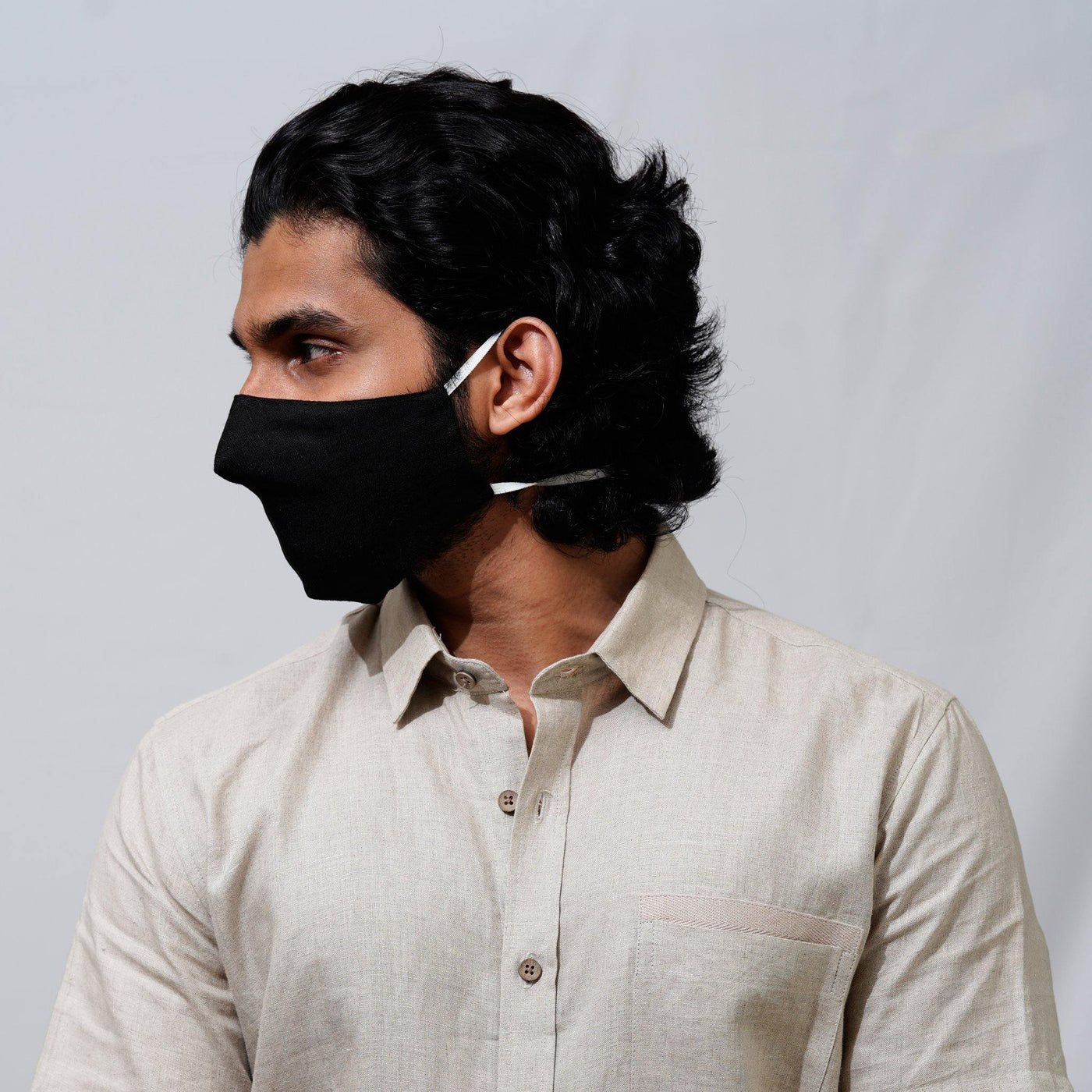Unisex 100% Pure Linen Masks - Linen Trail